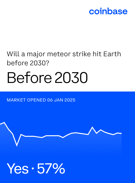 Will a major meteor strike hit Earth before 2030? | Prediction Markets ...
